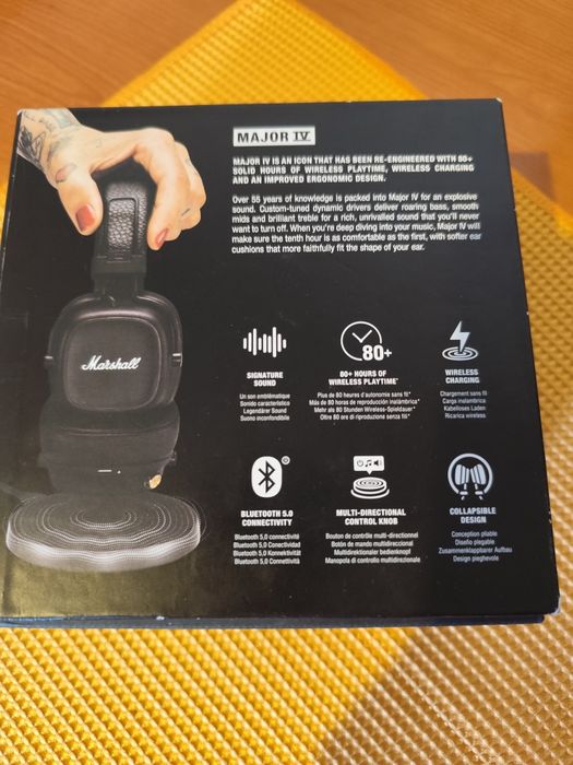 Оригинальные наушники Marshall Major 4