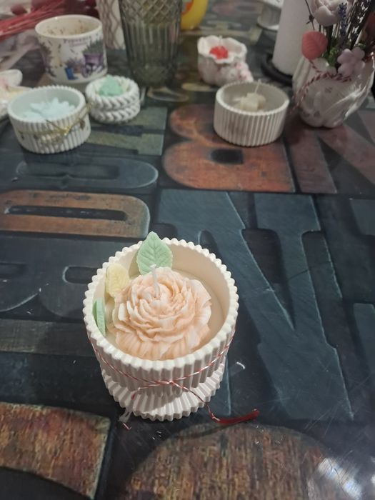 Lumanari parfumate din ceara de soia