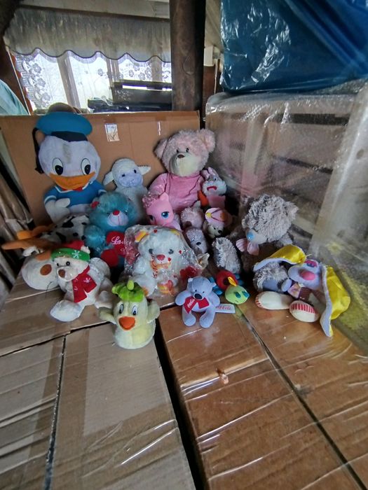 Мягкие игрушки 58шт.