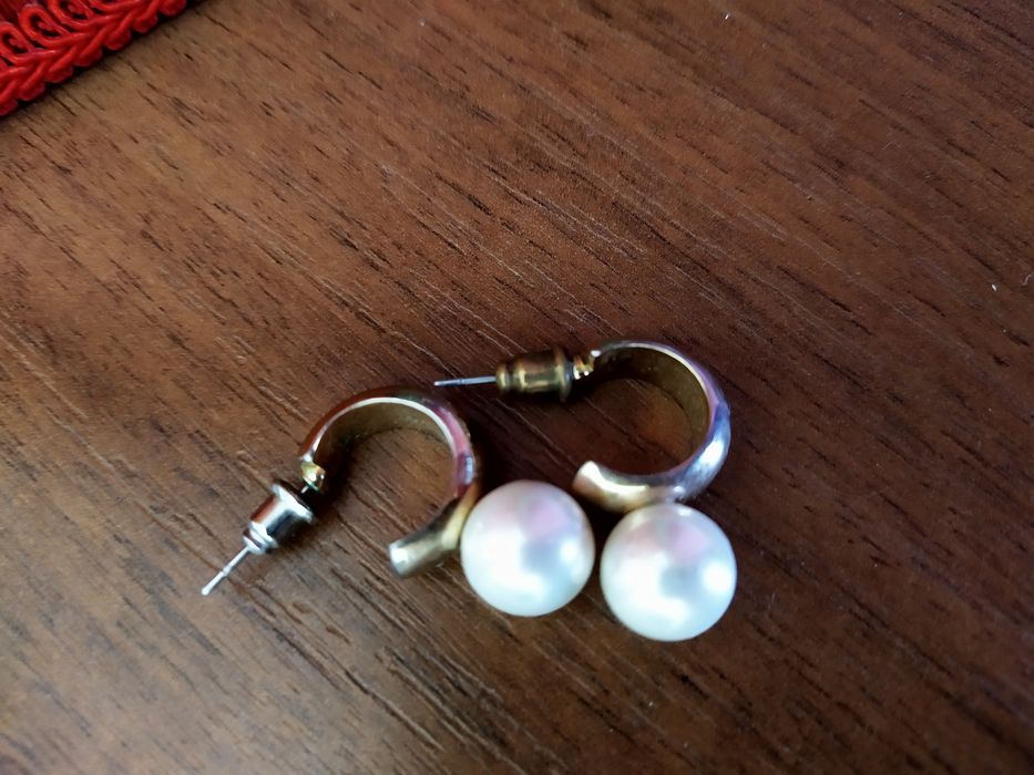 Жемчуг бусы, серебро