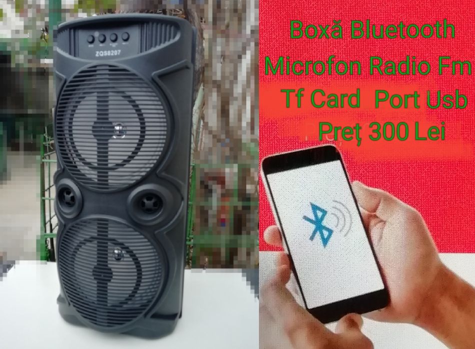 Boxă Bluetooth cu Acumulator