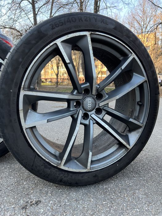 Jante R21 Audi + Anvelope Continental