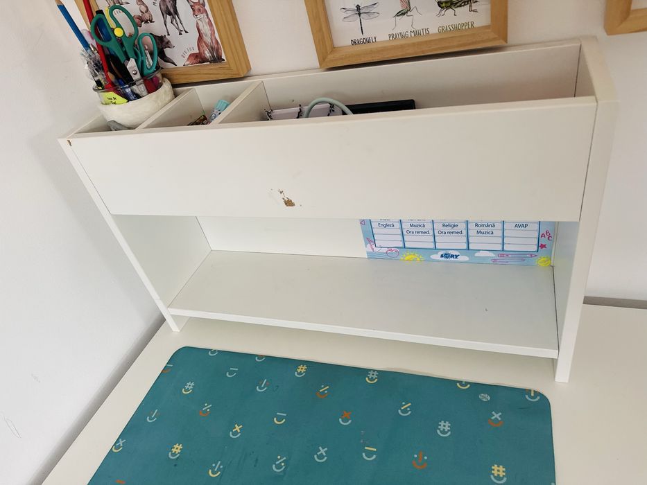 Birou Pahl Ikea turcoaz