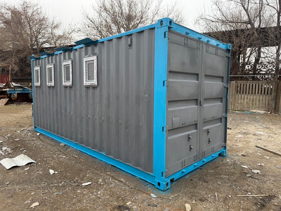 Контейнер утепленный обшитый