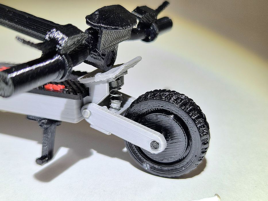 Machetă trotineta electrica(Kukirin G2)- 3D - UNICAT!!! CADOU breloc!!!