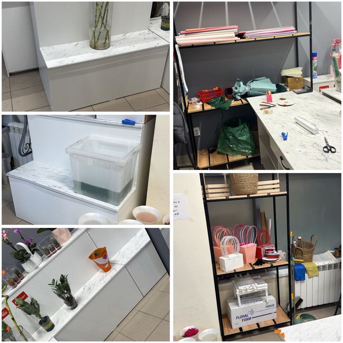 Витриные полки для магазина