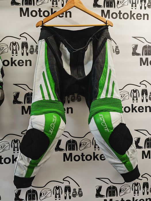 Costum moto piele BUSE cu cocoasa marime 58