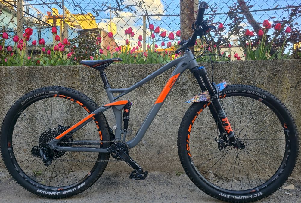 Cube Stereo HPA 29 цола М размер Full Fox,  1x12 GX , XT Shimano спира