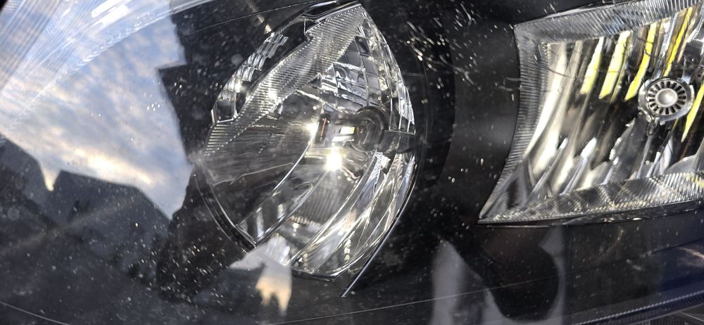 Фарове мерцедес с лед крушки с канбус