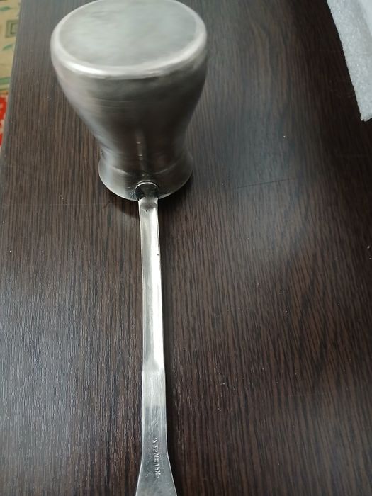 Кофеварка серебро