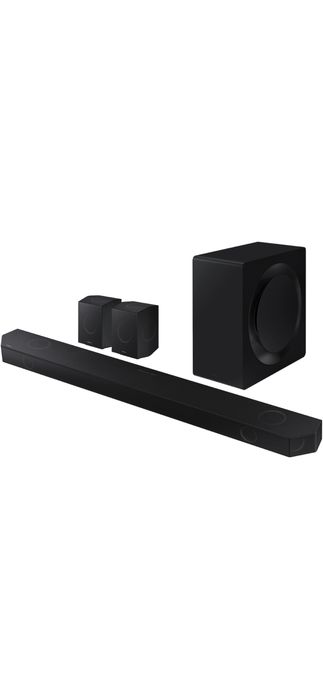 Soundbar Samsung HW-Q990D, 11.1.4, 656W, Bluetooth, Wi-Fi, Subwoofer wireless, Dolby Atmos, Negru grafit