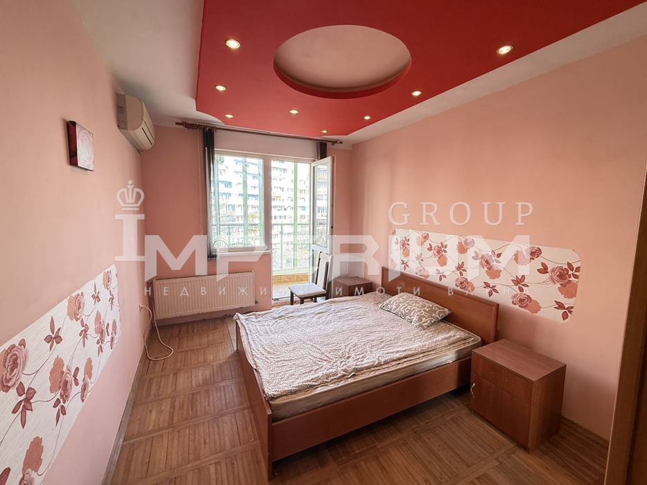 КЛЮЧ В ОФИСА! Тристаен апартамент с ПАРКОМЯСТО под наем в района на Л