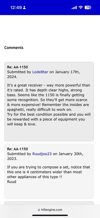 Akai AA1150 vintage Tandberg Philips