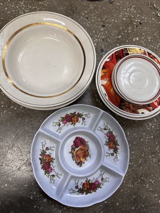 Тарелочки, минажница, салатницы -2