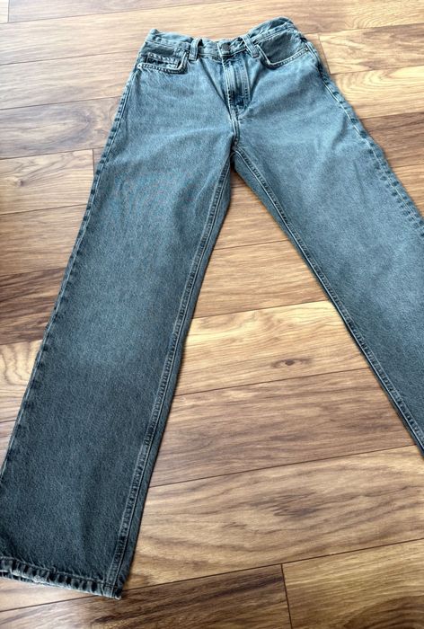 Прави дънки с висока талия Massimo Dutti