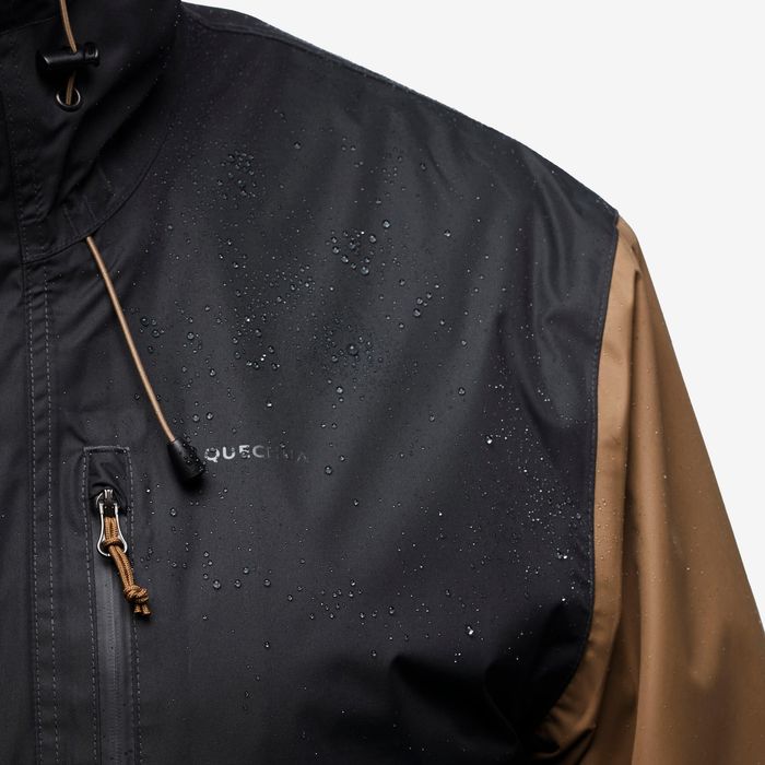 Geacă impermeabilă Drumeție Nh500 gri - produs resigilat Decathlon