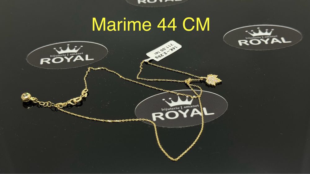 Bijuteria ROYAL : Lant AUR 14K / 2.23 GR