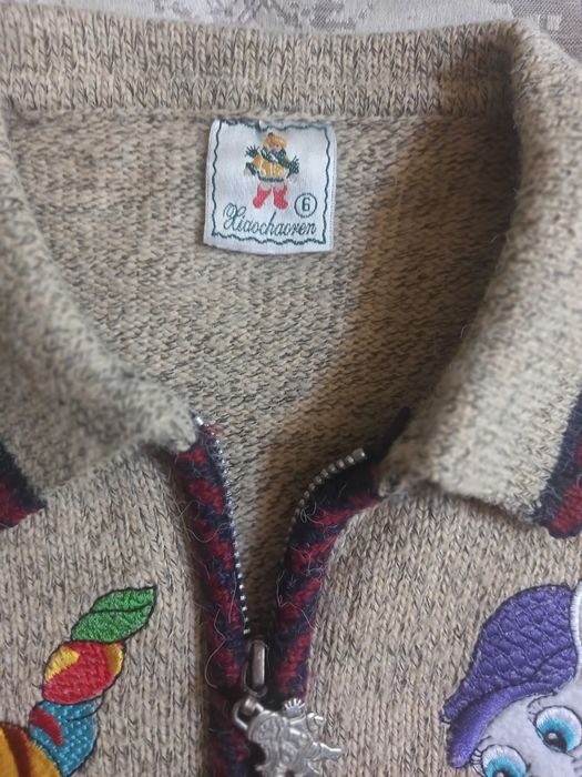 Детская тёплая кофта