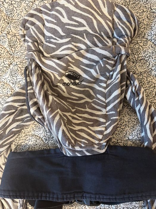 Хибридна раница/слинг за бебеносене Twist, zebra print