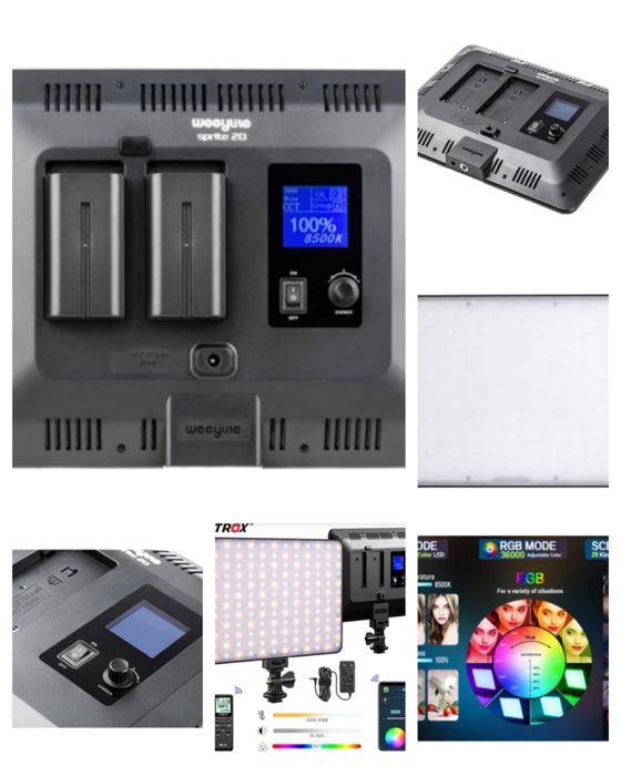 Видеосвет VILTROX Sprite 20 RGB