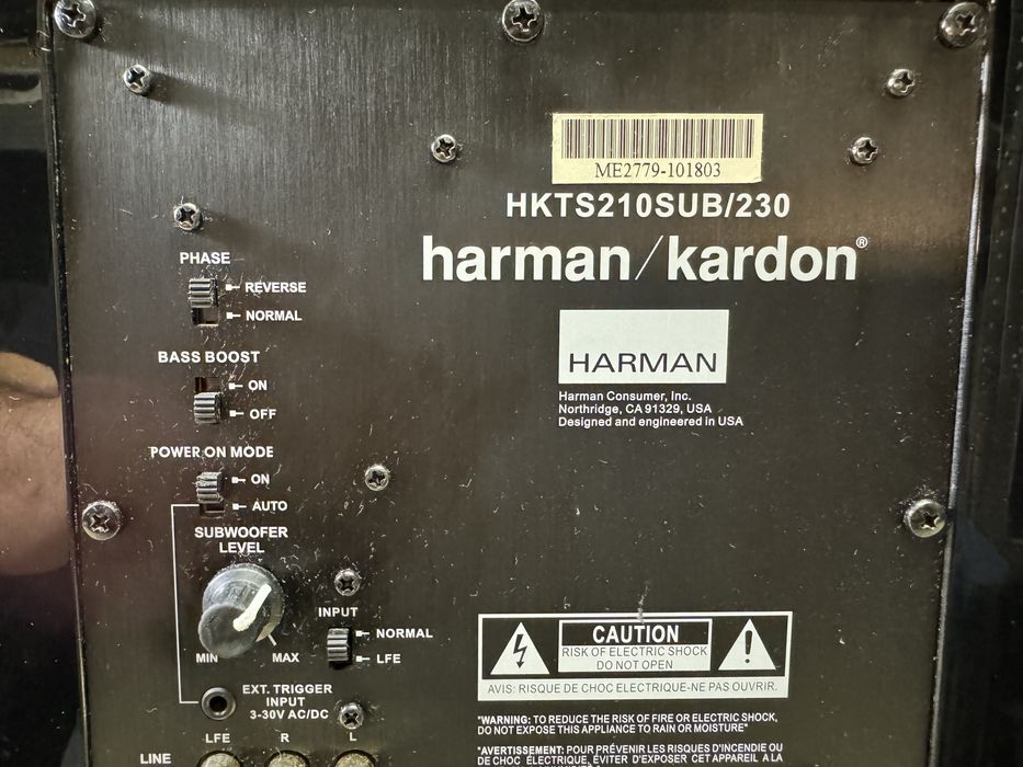 HKTS-210 Активен Subwoofer Harman Kardon