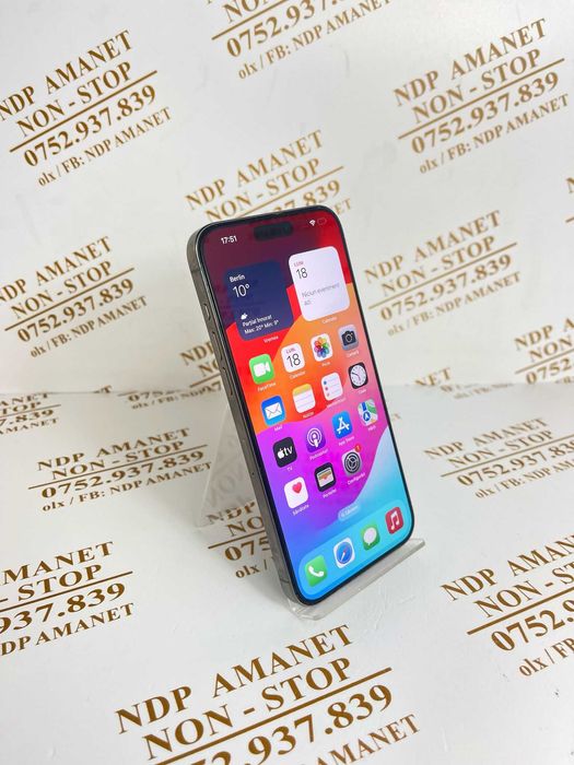 NDP Amanet NON-STOP Bld.Iuliu Maniu 69 IPHONE 15 PRO MAX (54697)