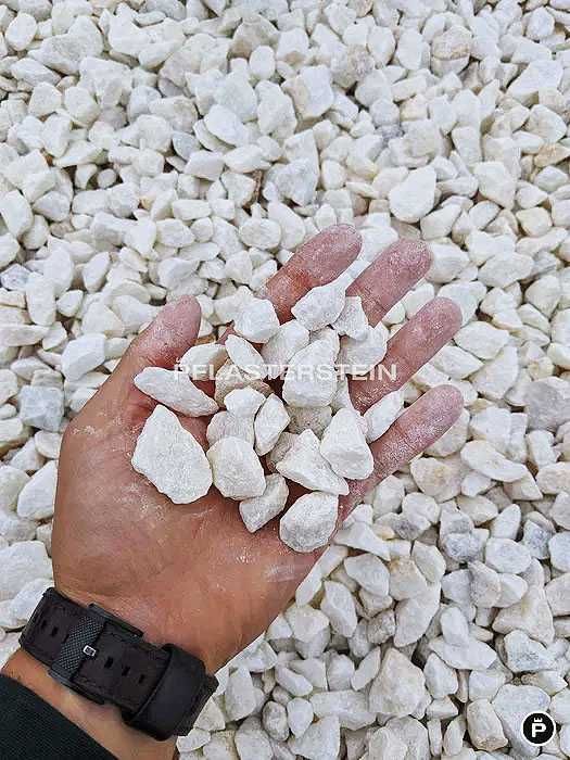 PROMO - Marmura Mix - Piatra Alba Mix la Sac de 50 kg - CLUJ