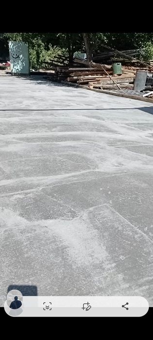 Стяжка бетон забор