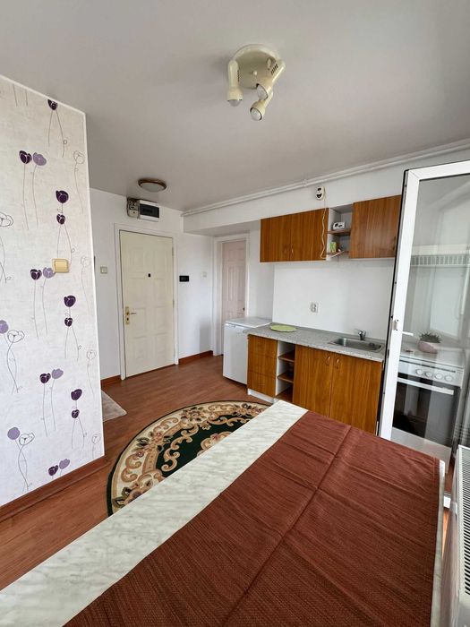 garsoniera curata, luminoasa, 35 mp, gaz, intersectia DACIA, 350 euro