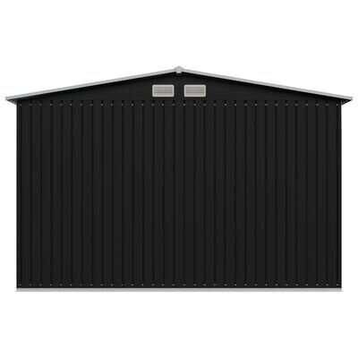 Градинска барака за инструменти, 4 цвята , метал, 257x205x178 см