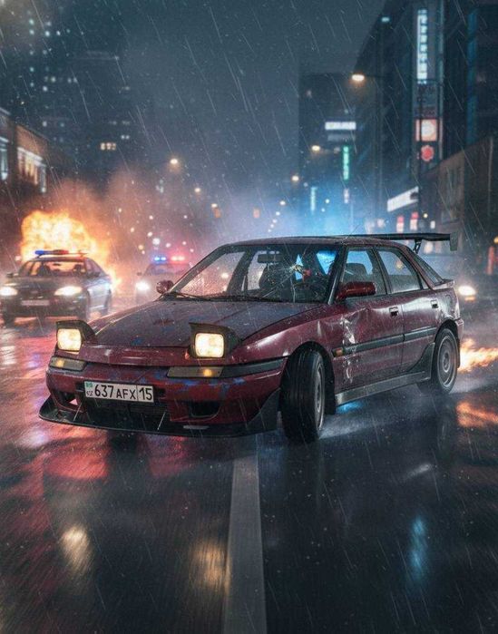 Автомобиль Mazda 323f bg