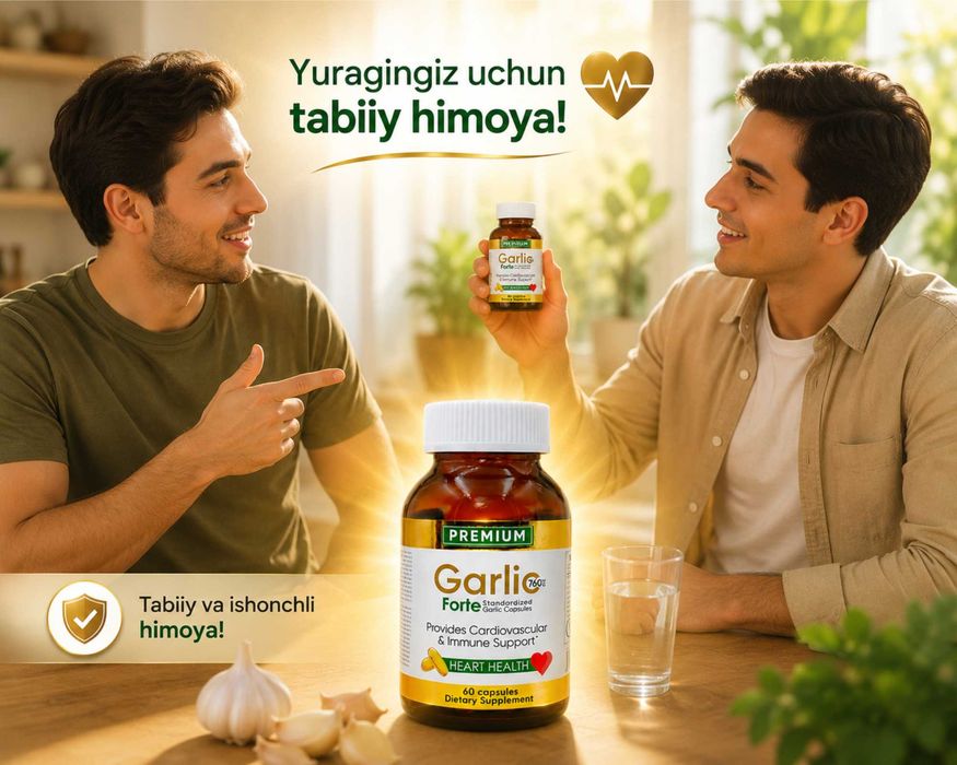 Garlic Forte 760 mg 60 capsules