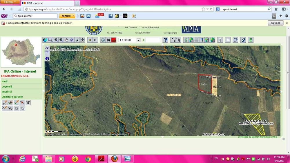 Vand teren agricol, Curtuiusul Dejului