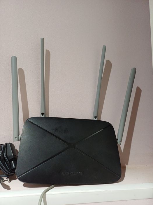 Wi-Fi роутер MERCUSYS, 4 антенны — стабильный интернет