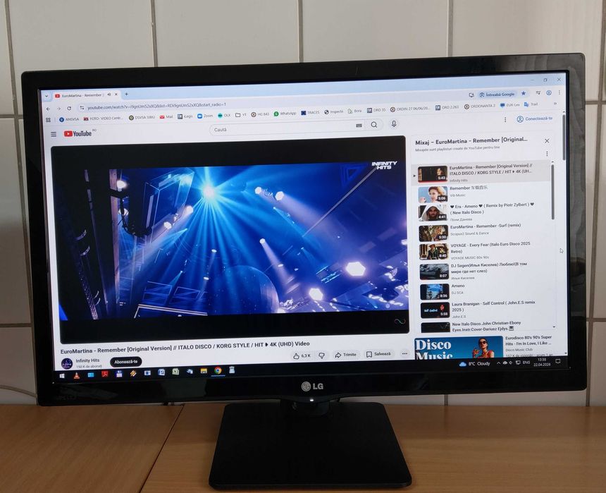 Monitor LG IPS Led 27 inchi model 27MP57VQ in stare foarte buna