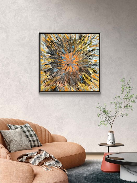 Tablou pictat manual