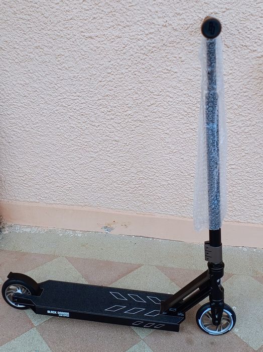 Trotineta/ freestyle/ scheme/100Kg/Roti 120mm/aluminiu/blackdragon/NOU