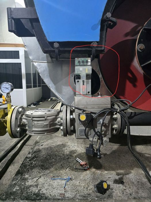 Газовый клапан газового клапана услуга ремонт новый