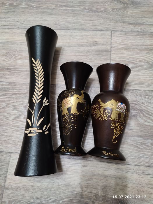 Бамбуковые вазы из Таиланда