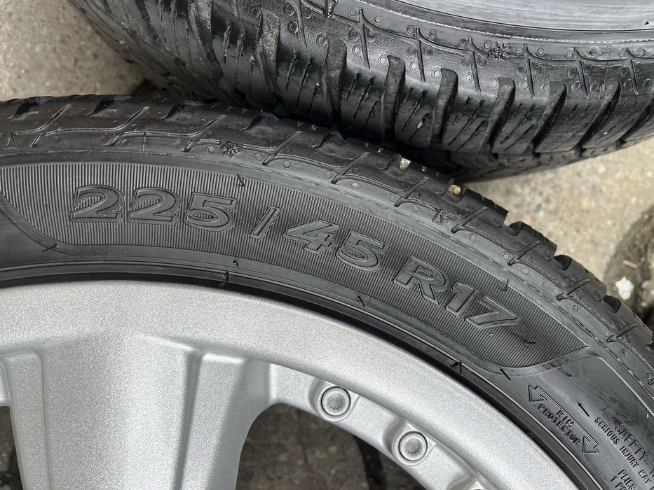 Jante aliaj 5x100mm, 225/45 R17 VW Golf 4 Bora, Subaru, Toyota, Audi TT, Seat Leon Toledo Skoda Octavia 1