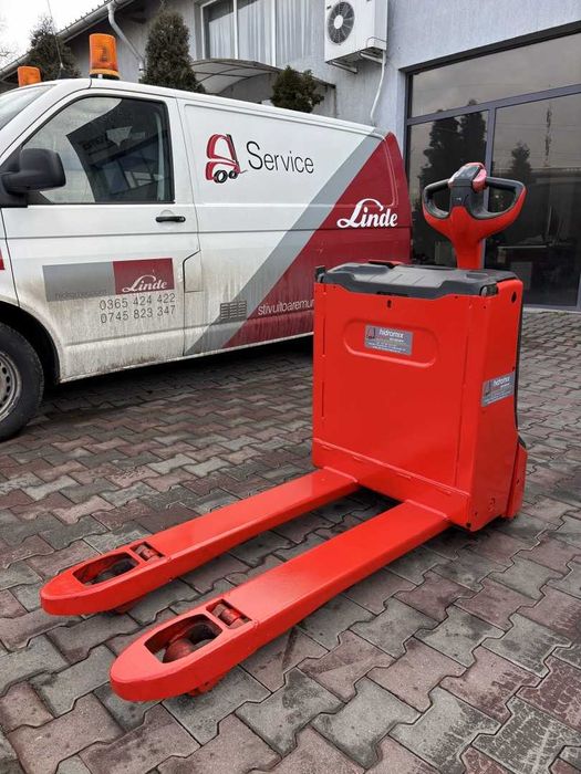 Transpaletă electrică Linde T16 An fabricație: 2017