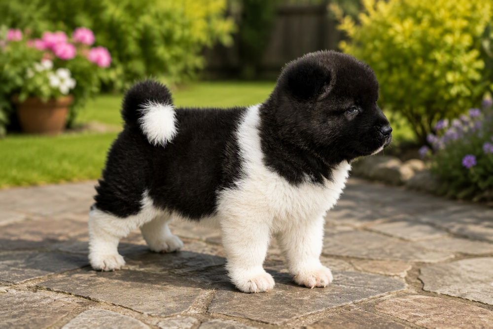 Akita American Mascul Pedigree Tip A Parinti Campioni