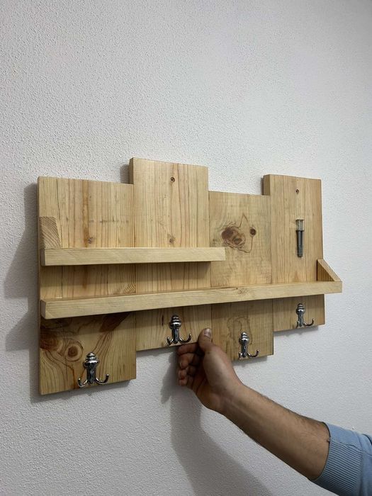 Дървена Закачалка