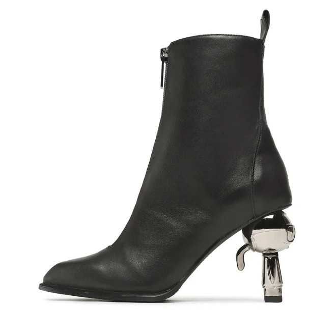 KARL LAGERFELD № 37 & 38 – Дамски боти от ест кожа с л