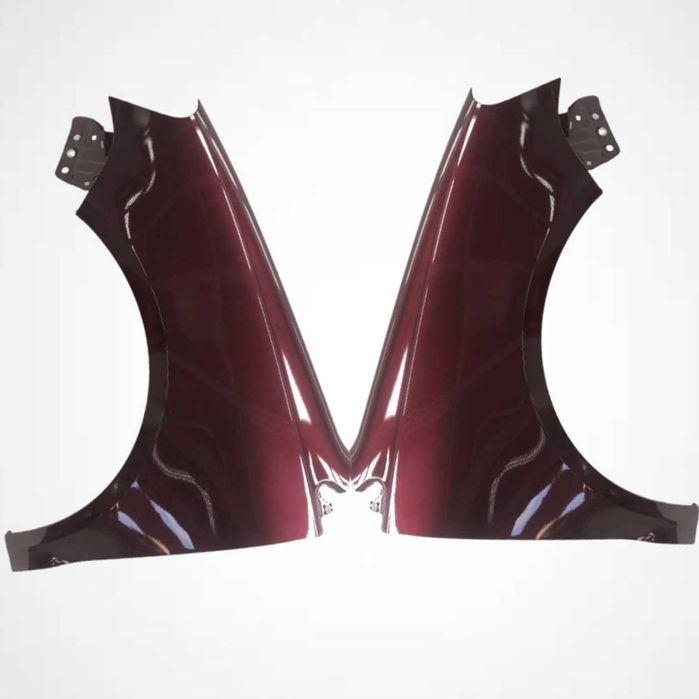 Aripa Fata Dreapta & Stanga VW Polo 6 VI 9N An 2005-2009 (LC3R (Rosu))