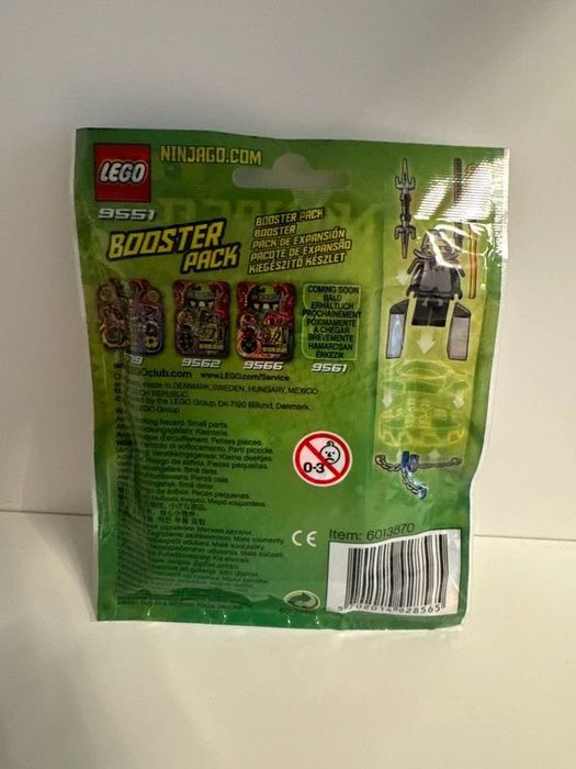 Lego Ninjago 9551 booster pack kendo cole RAR , SIGILAT