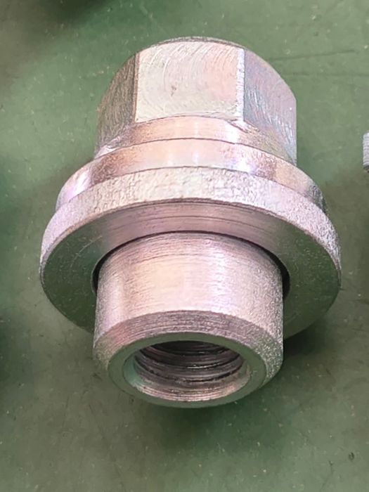 Piulițe prezoane pline pt Jaguar M12 x1.5 cu șaibă plata și guler