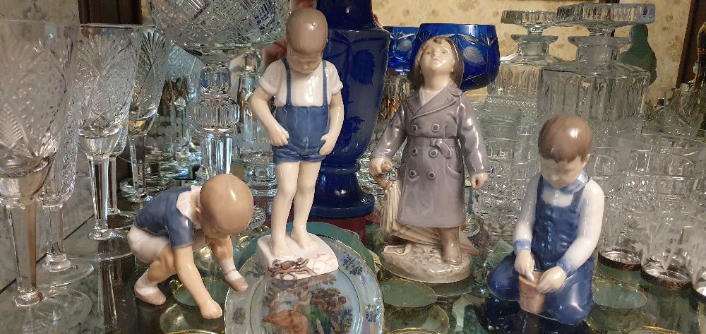 Датские фарфоровые статуэтки Royal Copenhagen и Bing & Grøndahl