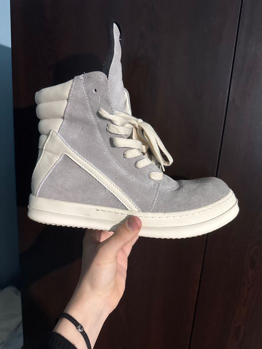 Rick owens geobasket grey