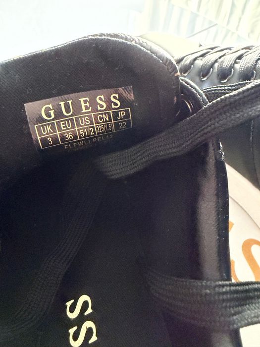 Черни кецове Guess 36